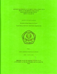 Image of Asuhan Keperawatan Keluarga pada Ny.S dengan Diabetes Melitus di Puskesmas Benteng Kota Sukabumi