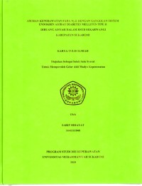 Image of Asuhan Keperawatan pada Ny. E dengan Gangguan Sistem Endokrin Akibat Diabetes Mellitus Tipe II di Ruang Aisyah Dalam RSUD Sekarwangi Kabupaten Sukabumi