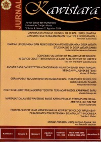 Image of Kawistara: Jurnal Sosial dan Humaniora