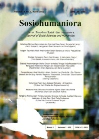 Image of Sosiohumaniora : Jurnal Ilmu-Ilmu Sosial dan Humaniora