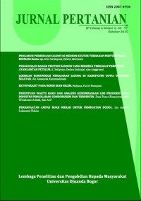 Image of Jurnal pertanian