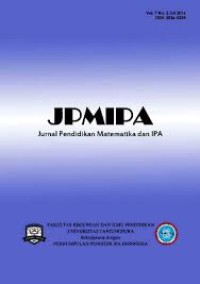 Image of JPMIPA: Jurnal Pendidikan Matematika dan Ipa