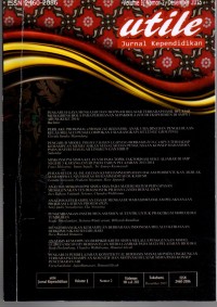 Image of UTILE JURNAL KEPENDIDIKAN