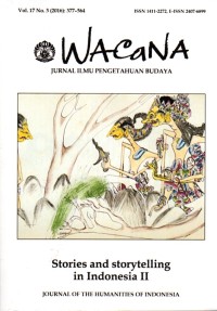 Image of WACANA : Jurnal Ilmu Pengetahuan Budaya